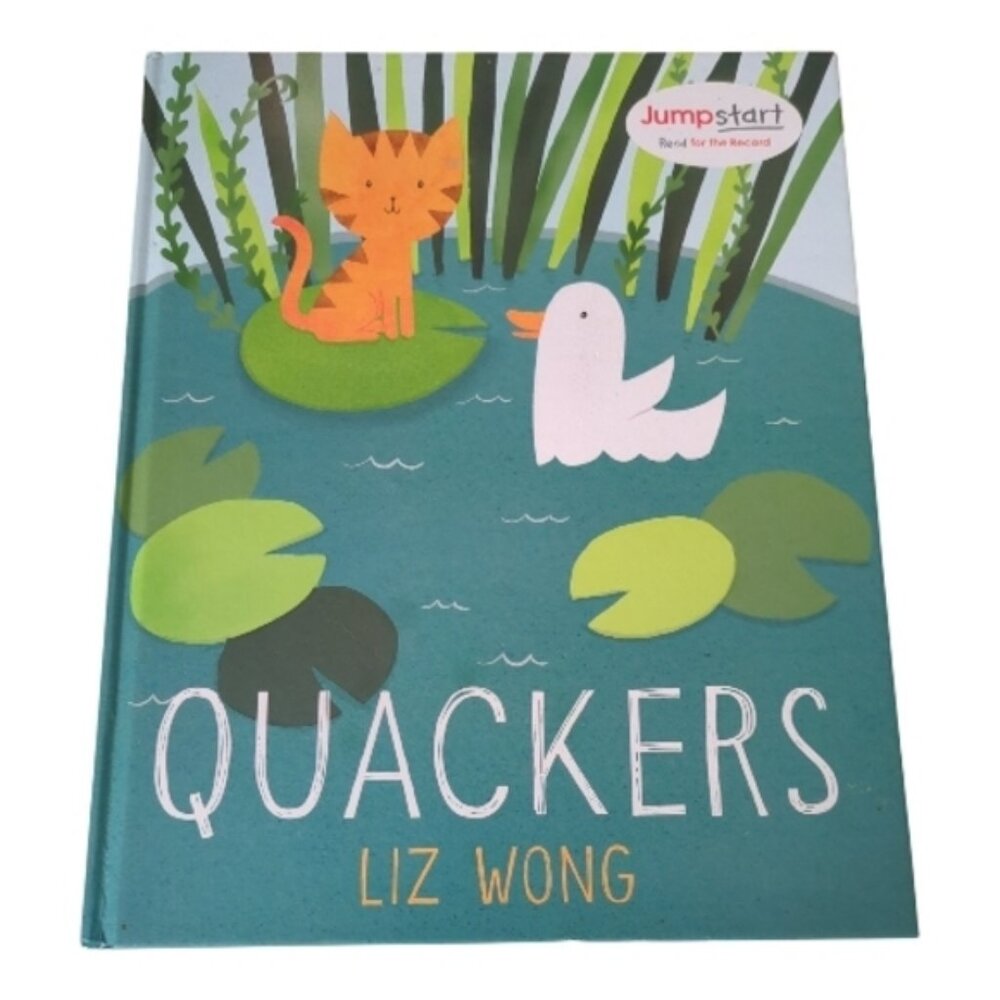 ***4/$20*** Quackers by Liz Wong Hardcover‎ Children's Book